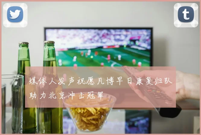 媒体人发声祝愿凡博早日康复归队助力北京冲击冠军